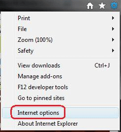 Internet Options